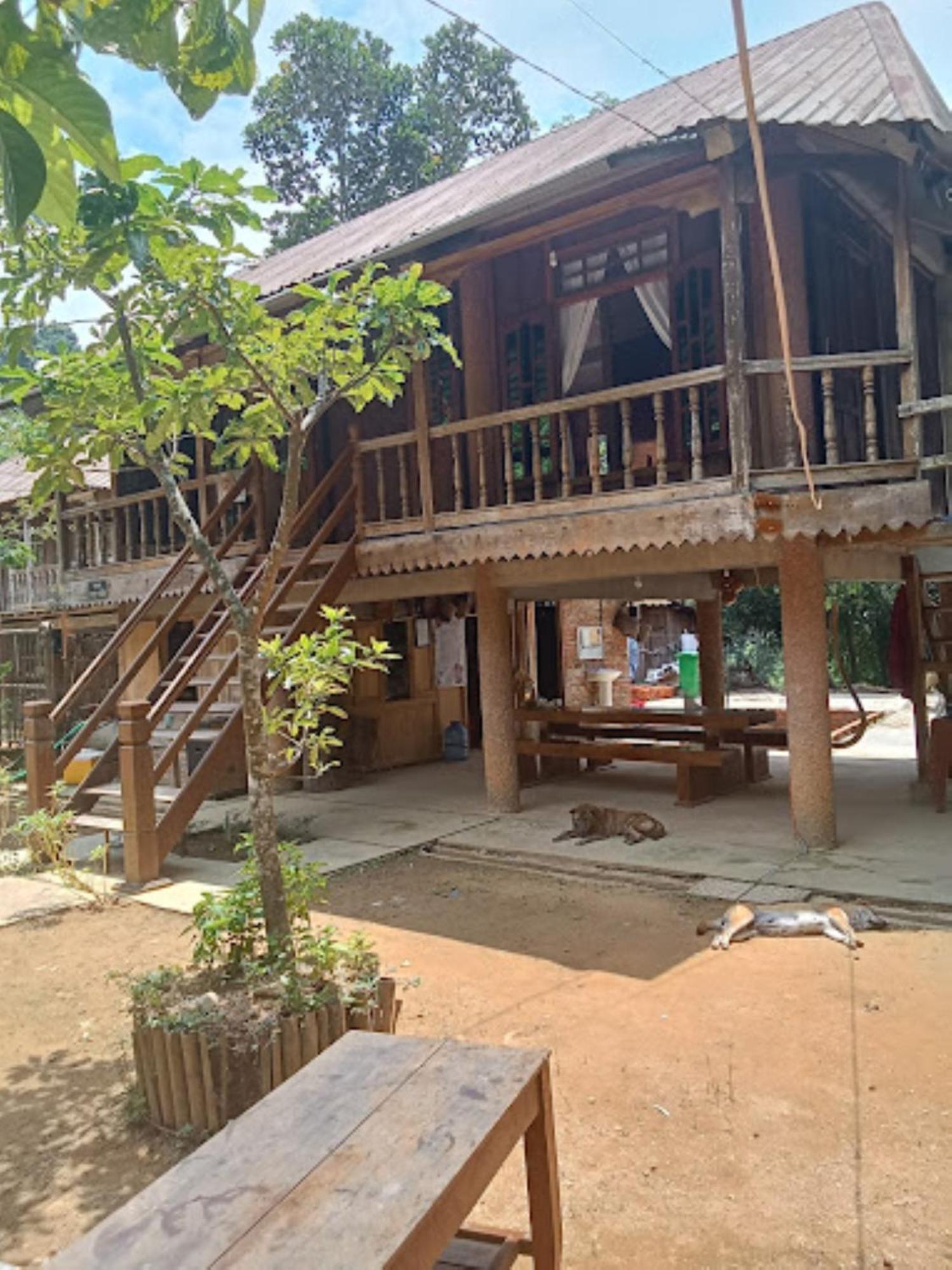 Homestay Ho Son - Thac Anor A Luoi エクステリア 写真